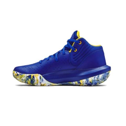 Zapatos under armour azules niña best sale